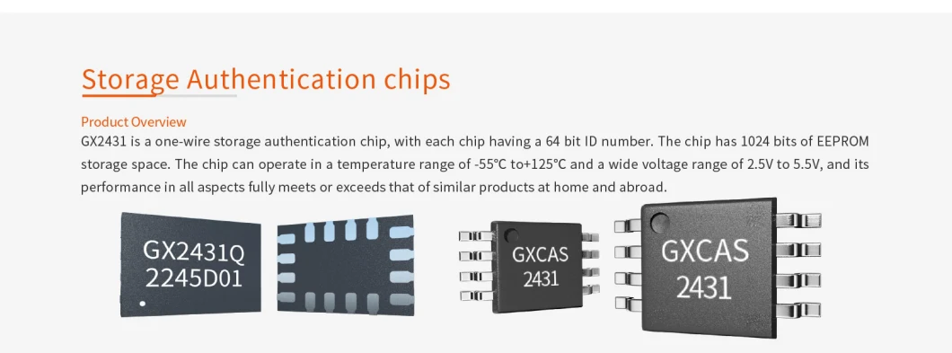 Single Bus Storage Authentication Ictemperature Memory Chipstorage Temperature Measurement