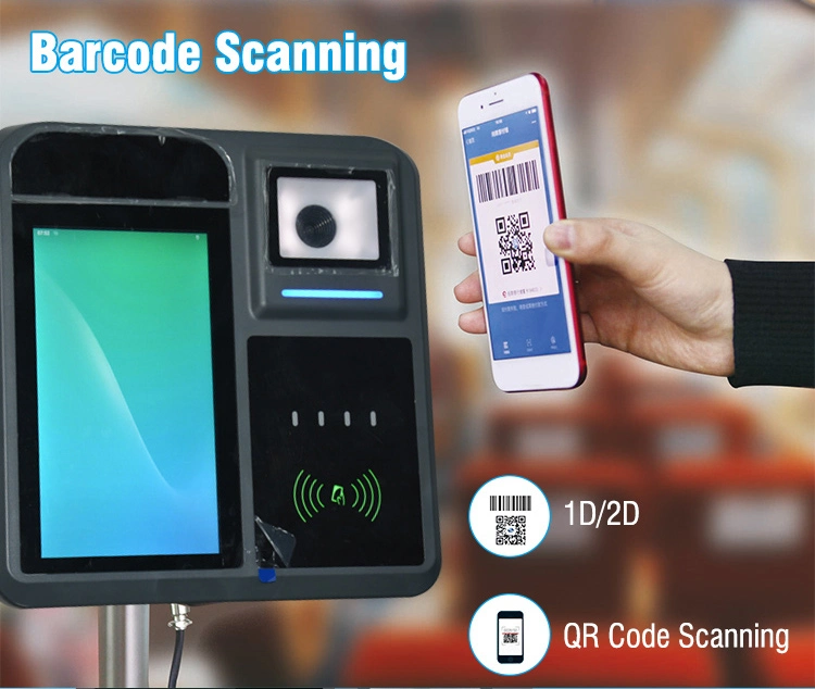 Face Recognition Felica EMV Android Smart Bus Validator System Bus Ticket Validator (P18-Q)