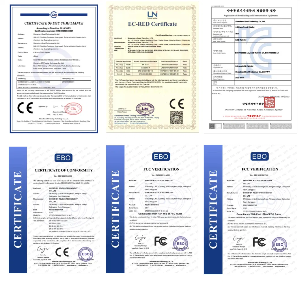 Dual Frequency 125kmz &13.56MHz RFID Card Reader with RS232 Interface