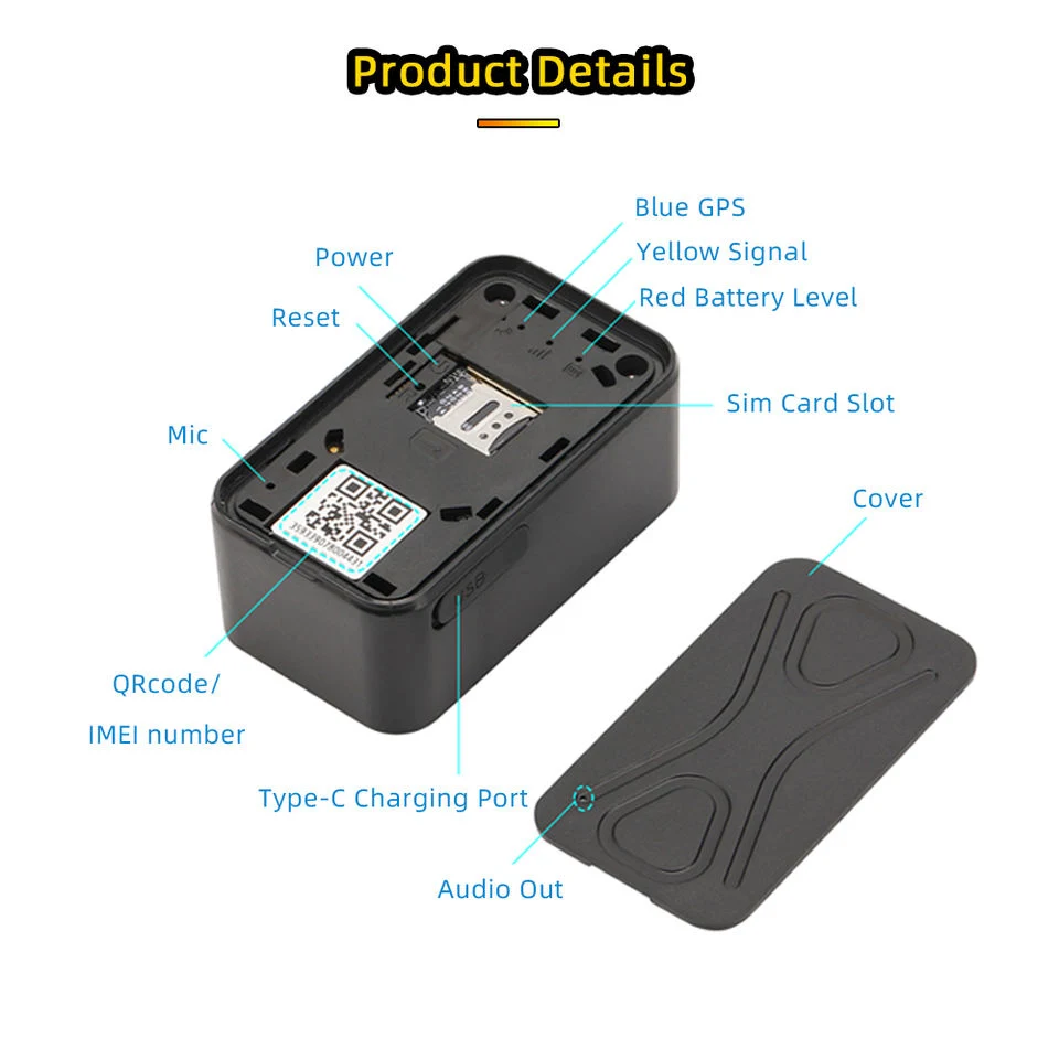 Long time working 4G Waterproof vehicle GPS tracking device with real time alarm locator for car/truck/taxi/fleet Y16