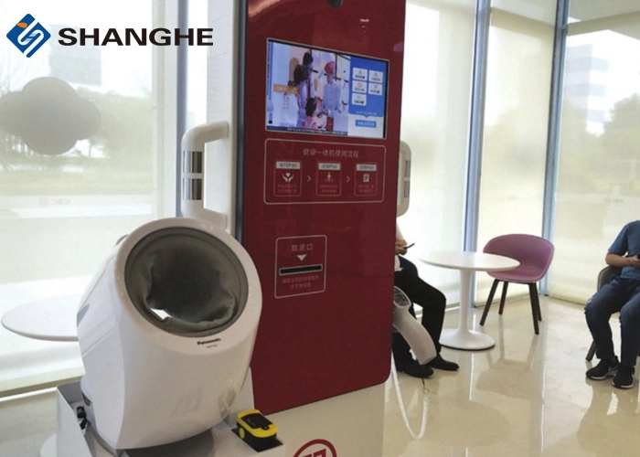 Self-Service Health Check Blood Pressure Kiosk Health Kiosk for Telemedecine