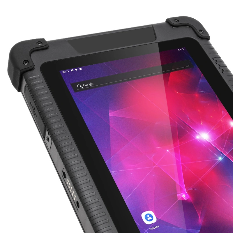 IP65 Waterproof Industrial NFC Android Rugged Tablet with Fingerprint Reader