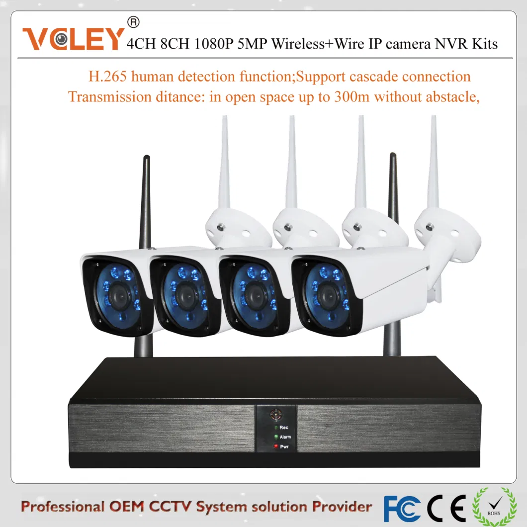 Security Camera CCTV 8 Camera Set Wireless Security Camera NVR Kit