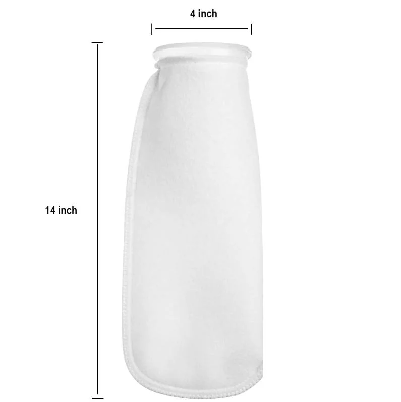 105X380 mm Nylon Filter Bag Liquid Filter Bag Aquarium Fish Tank Fecal Impurities Hair Sand Separation Water Filtration