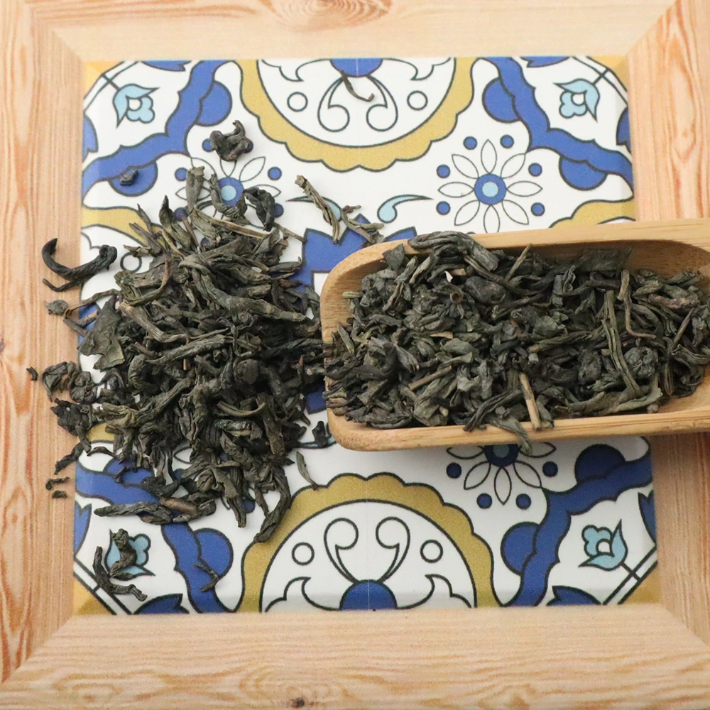 China Green Tea Premium Quality 9371 Moroccan Chunmee Tea