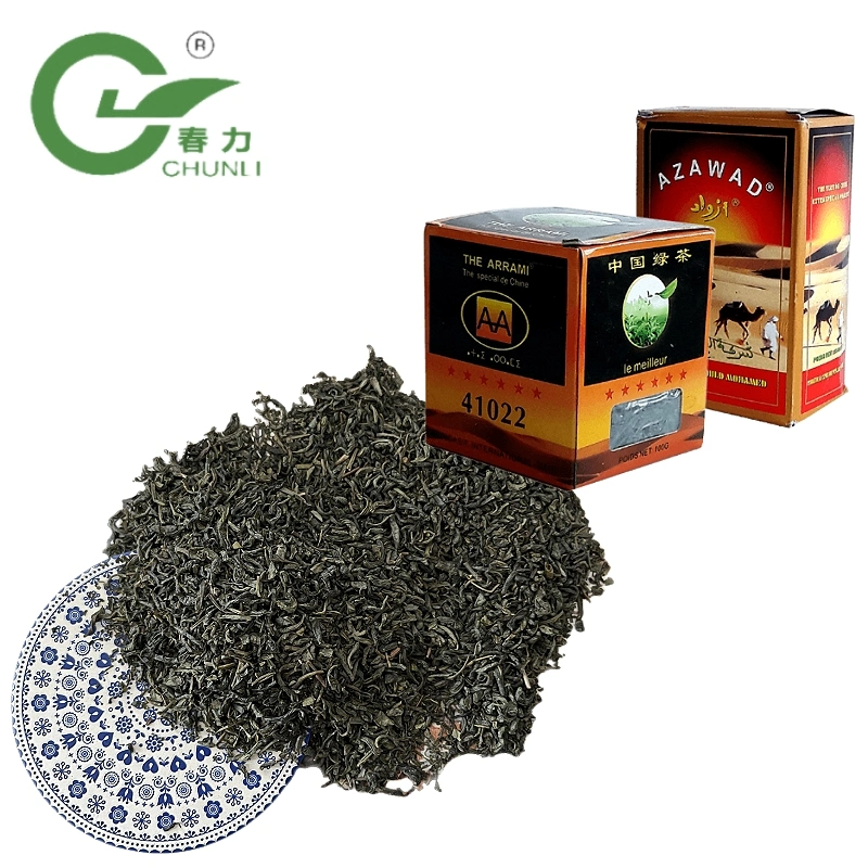 High Quality Chunmee Tea Te Verde 41022AAA for Mali Senegal Mauritania