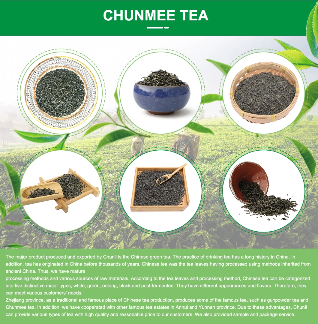 Brand Famous China Green Weight Loss Tea Chunmee 41022