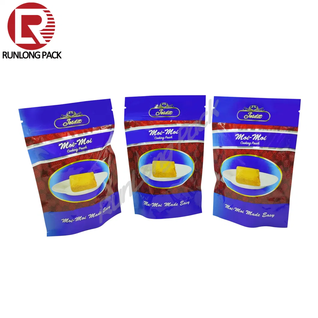 Runlong Pack Matt Surface Zipper Bag for Coffee Bean Packaging