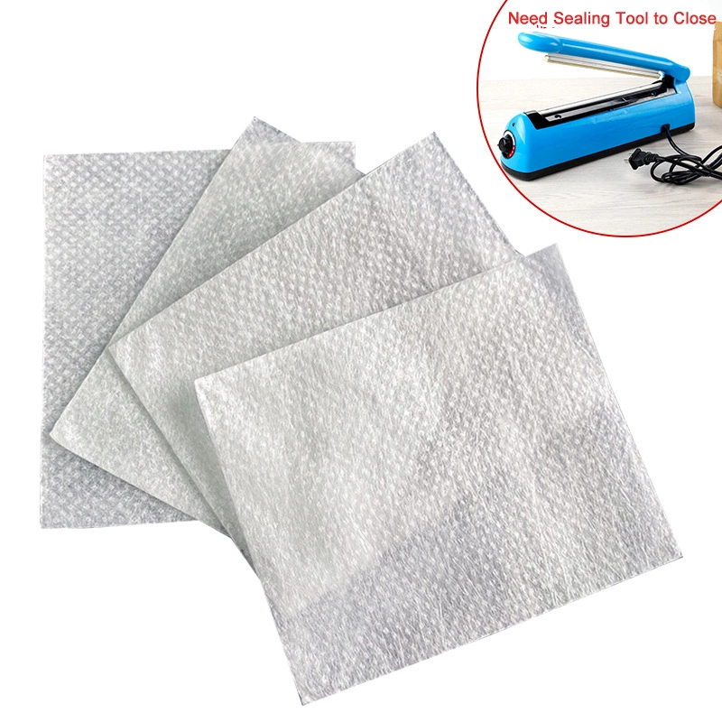 65X 80mm Homegrown Corn Fiber Biodegradable Heat Sealing Plant Bag