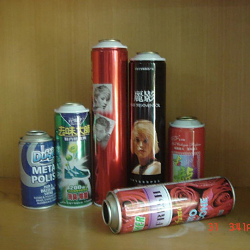 Metal Refillable Empty Air Pressure Spray Compressed Air Tin Aerosol Can