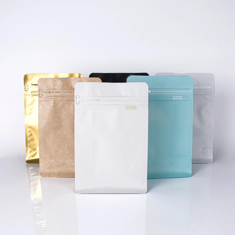 Heat Sealing Small Tea Sample Packets Food Grade Packaging Bags Smell Proof Aluminum Foil Mylar Sachets