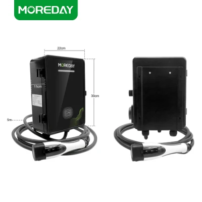 Level 2 EV Charger, 40 AMP Home Electric Vehicle Charger, NEMA 14-50 Plug Electric Vehicle Charger Compatible with SAE J1772, UL Listed, Wi-Fi and Bluetooth Evs