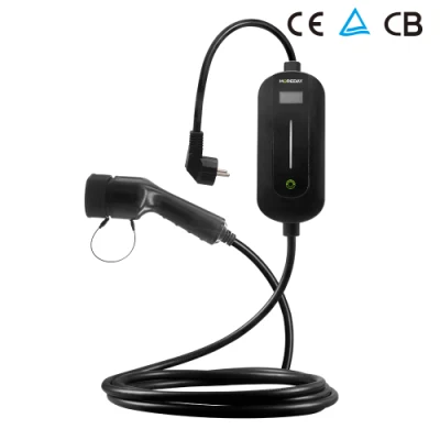1 Phase 230V 16A 3.6kw Type 2 IP65 Portable EV Charger 3.5 Kw Electric Car Charging Station Competitive Price Control Box
