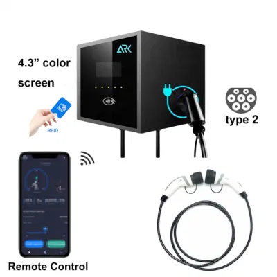 China Manufacturer Commercial CE APP Control WiFi 22kw 3 Phase Ocpp Type2 Wallbox EV Charging Station EV Charger