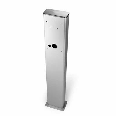 Custom Laser Cutting Stamping Welding Universal Charging Station Pedestal for EV Chargers