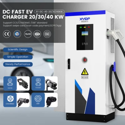 Xydf Gbt Chademo China Manufacturers CCS1 CCS2 Gbt 380V Smart Evse Fast Intelligent 20kw DC EV Car Electric Vehicle Charger