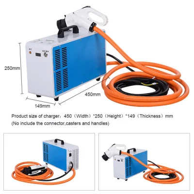 Factory Supplier Fast EV Charger IP43 Household Charger CCS2 Chademo Charging Station 20A-120A Electric Car Charger