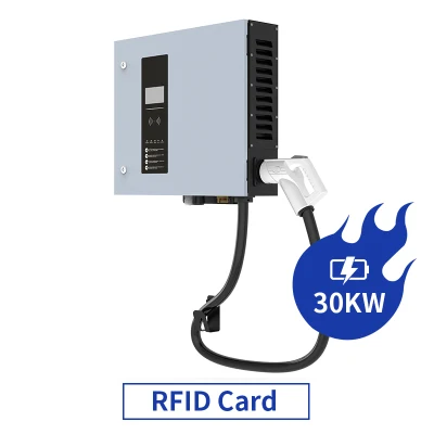 CE UL Certified EV 30kw Car Charger with CCS1 CCS2