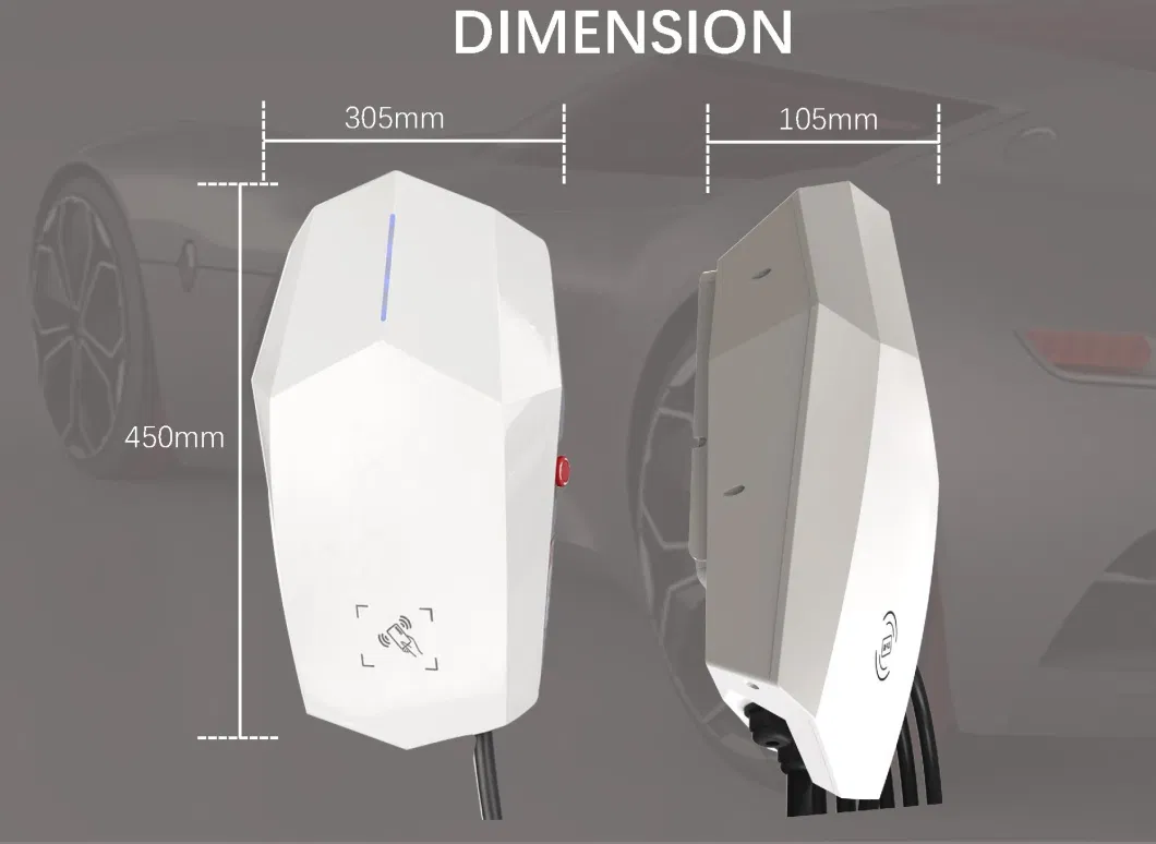 Electric Vehicle Charging Station 7kw 32A Type2 AC Car Charger