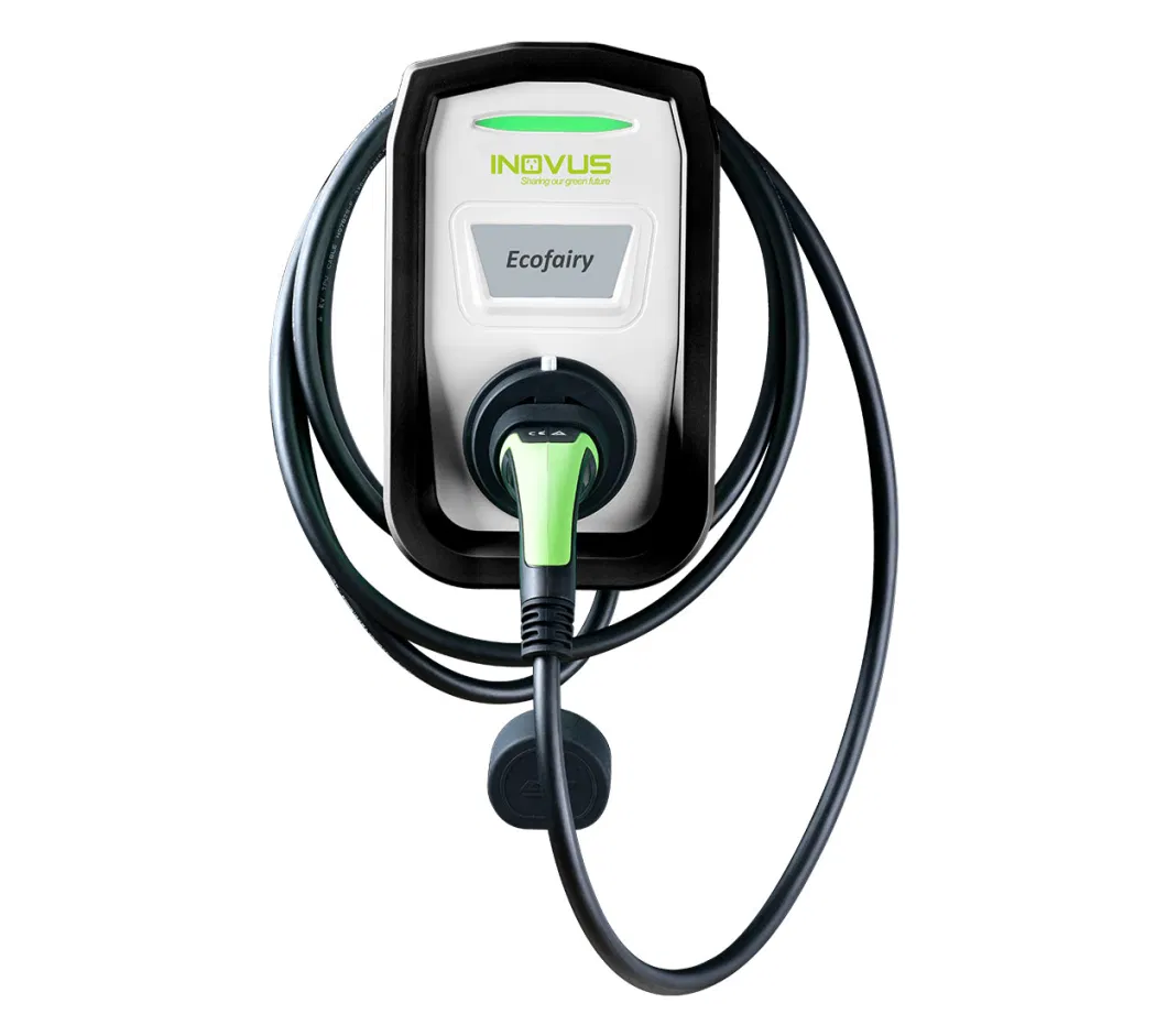 Wall Box Household Fast EV Charger with Type 2 Chademo Connector Plug