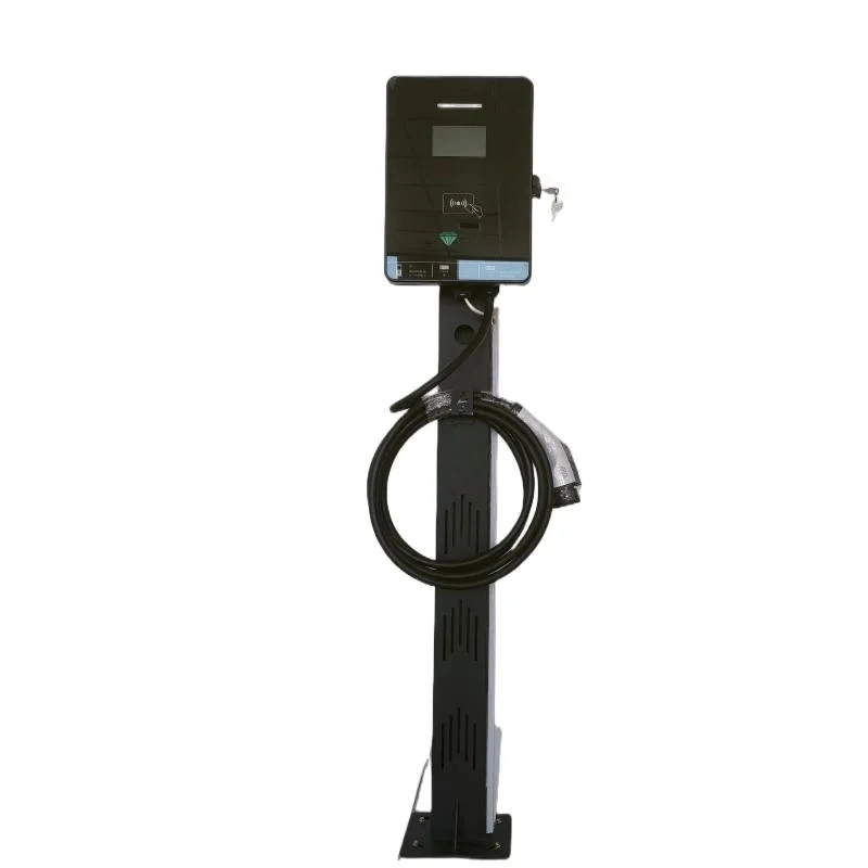 China Manufacturers Type 2 Wall Mount Solar Electric Car Charging Station 32A EV Charger 7kw