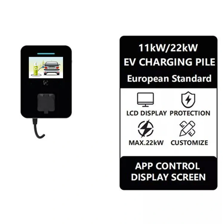 22kw Commercial AC Public EV Charger