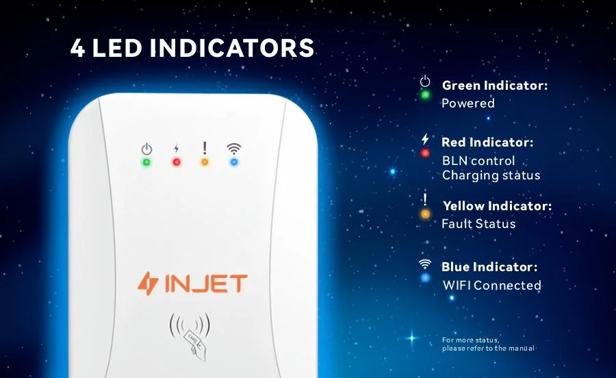 Type 1 Plug Saej17772 AC Charging Station Smart EV Charging Pile Dynamic Load Balance FCC Car EV Charger with UL Certificate