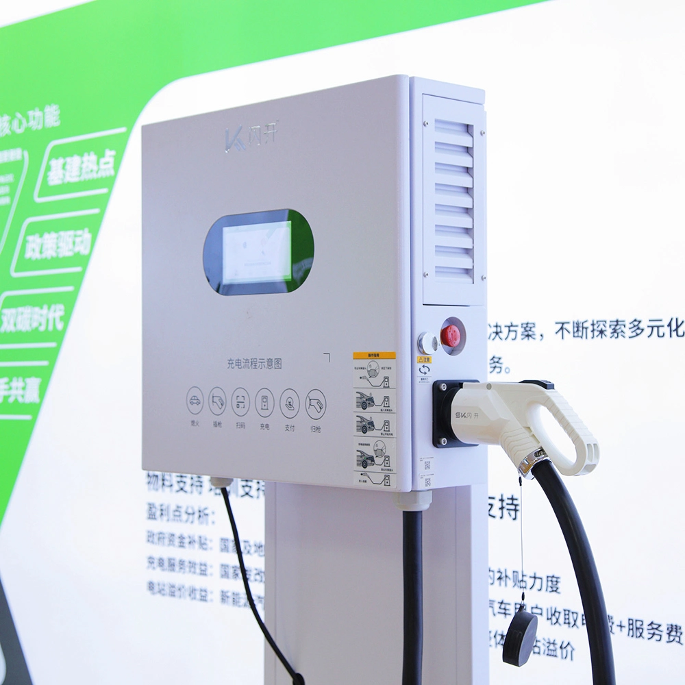 Wholesale Price 20kw LCD Level 3 Gbt Wall Mounted Ocpp Evse DC Commercial EV Charging Station with Payment