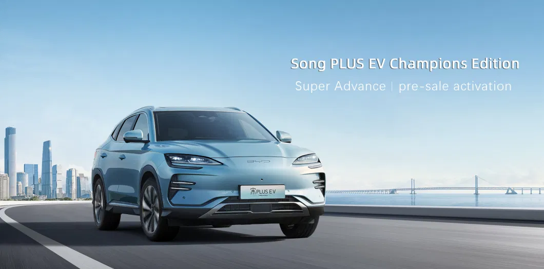 New Byd Song Plus EV 520km Version 2023 New Energy EV Electro SUV Car