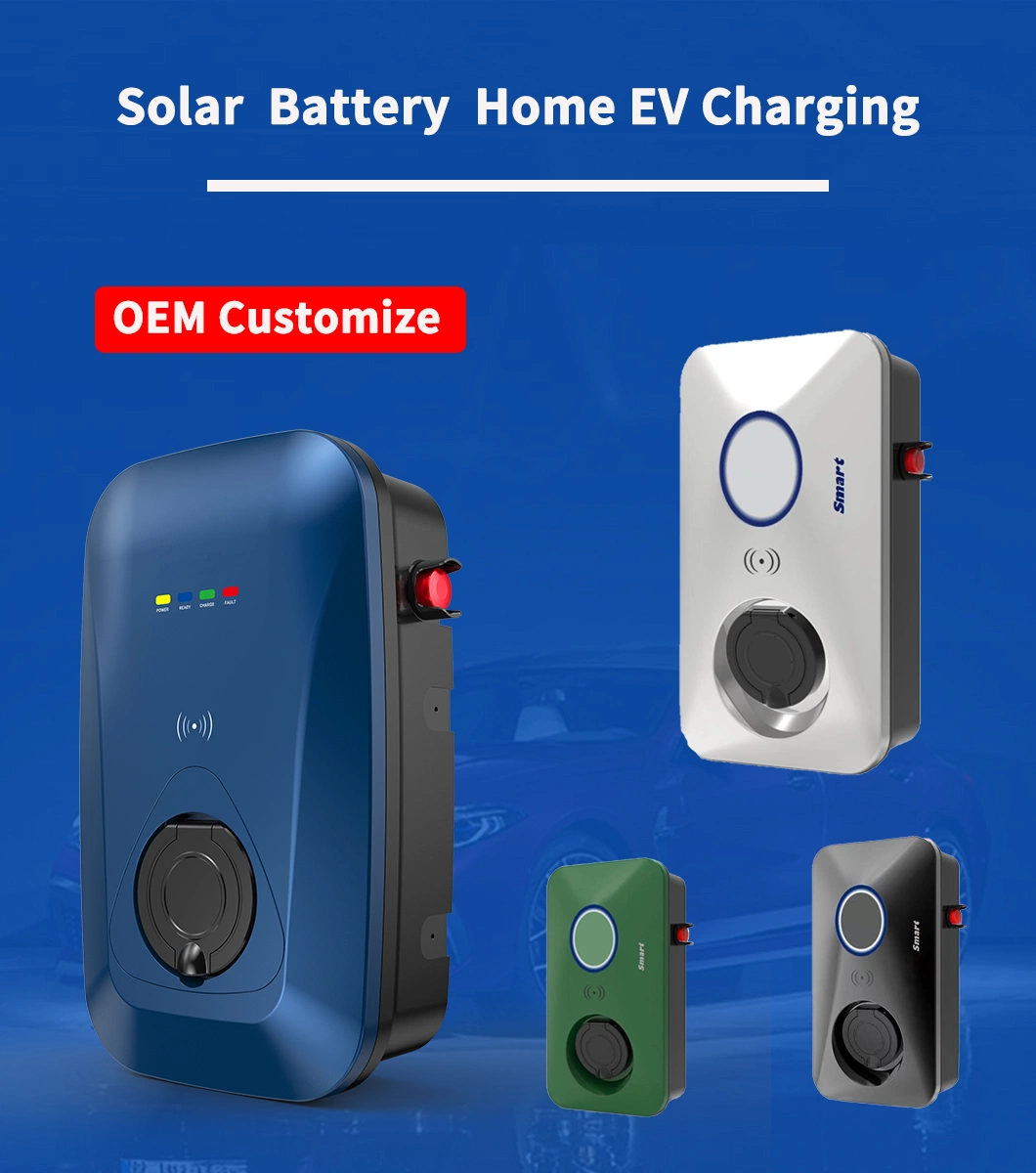 Manufacturing Factory Solar EV Charging Stations Best Seller Fast Solar Powered Charging Station 22kw 32A Solar Power Electric Car Charger