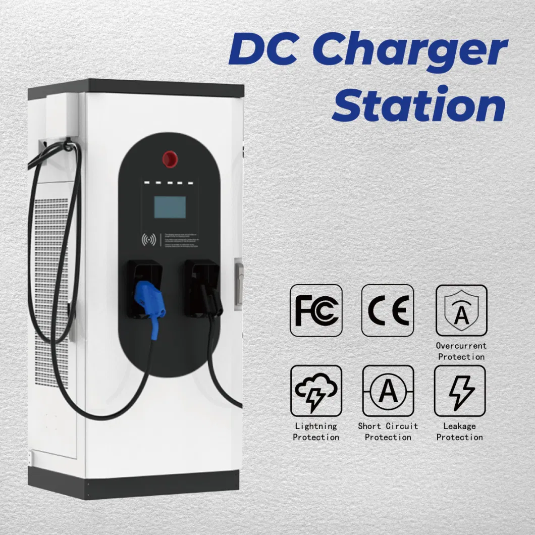 Evse 160kw Commercial Electric Vehicle Charging Pile DC EV Charging Station with 7&prime;&prime; Screen