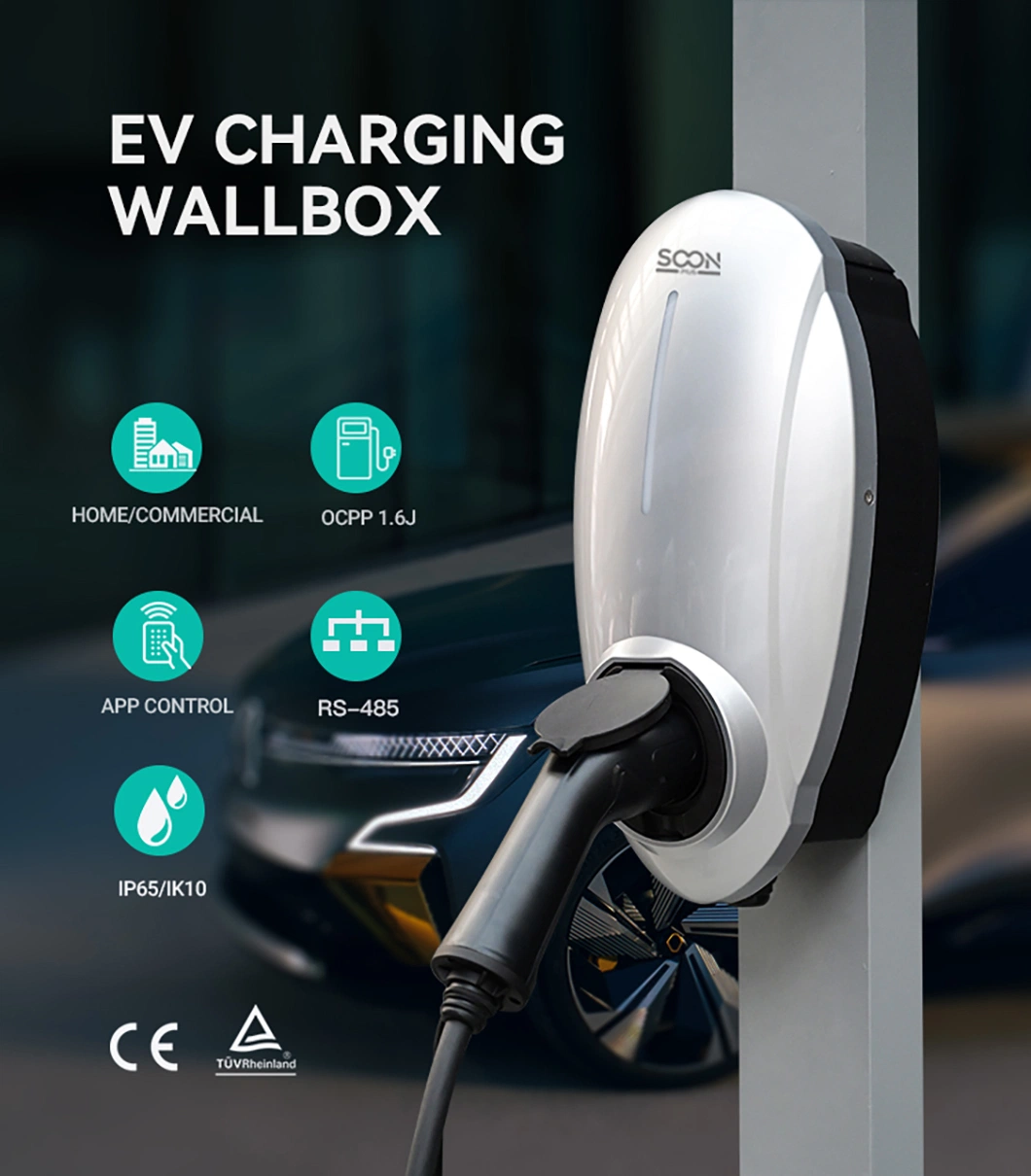 Factory Manufacturer Portable EV Level 3 Charging Station Electric Vehicle Charger Car Station EV Charge