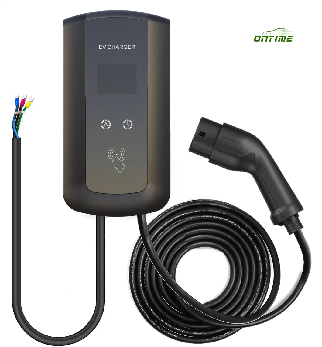 New Energy Electric Vehicle Portable AC Charging Pile 7kw/11kw/22kw Adjustable Ontime C01