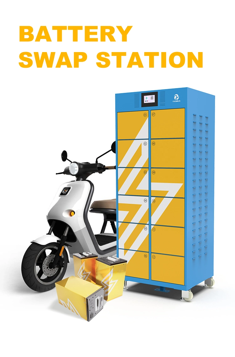 Tycorun Manufacturer Direct Selling Outdoor Lithium Battery Charging Swapping Cabinet EV Bike Battery Swapping Station