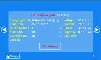 300kw Split Type Fast Charge Station EV Charger China Manufacturer