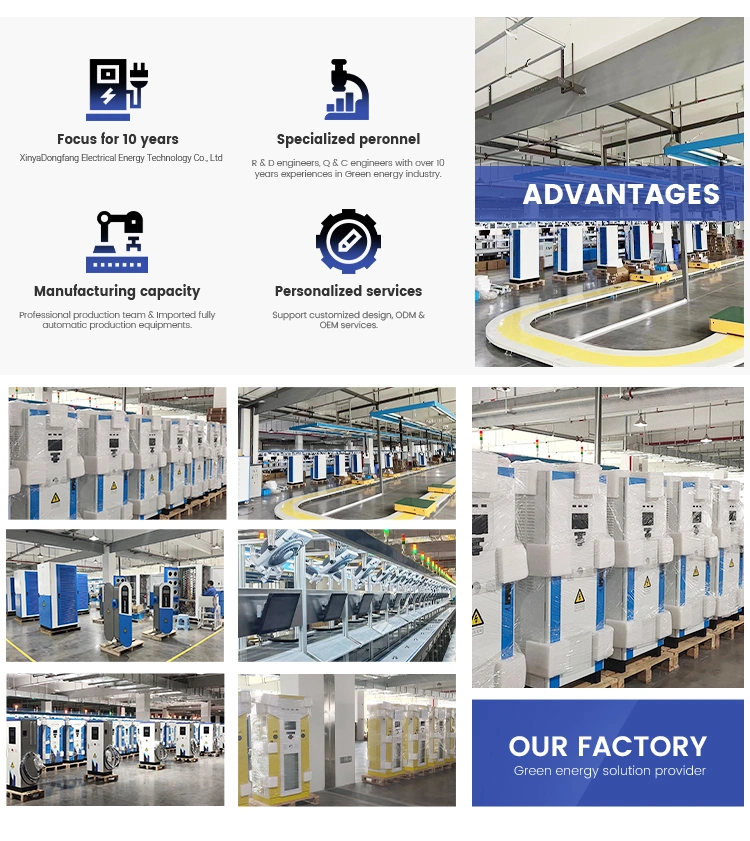 Xydf Factory Floor 120kw 160kw 180kw EV Charging Point Gbt, CCS1, CCS2, Chademo Fast DC Electric Vehicle Charging Pile