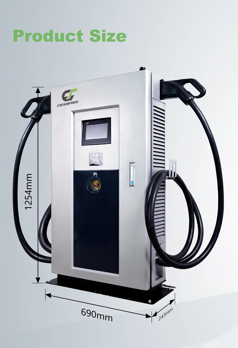 CF Best Selling DC Commercial EV Charging Station 30-60kw CCS2 Ocpp Fast EV Charger Station for Electric Car