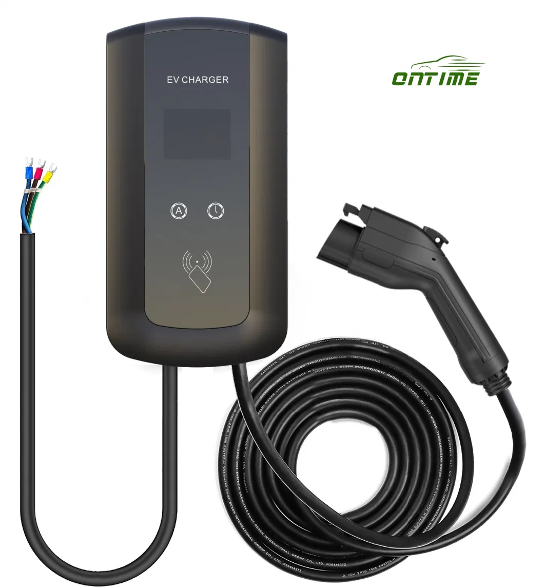 New Energy Electric Vehicle Portable AC Charging Pile 7kw/11kw/22kw Adjustable Ontime C01