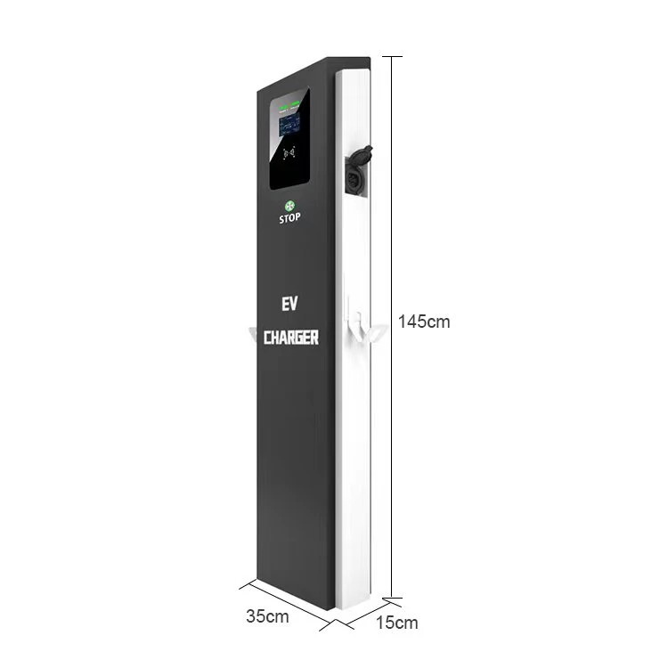 Commercial Use 44kw EV Charger Pedestal