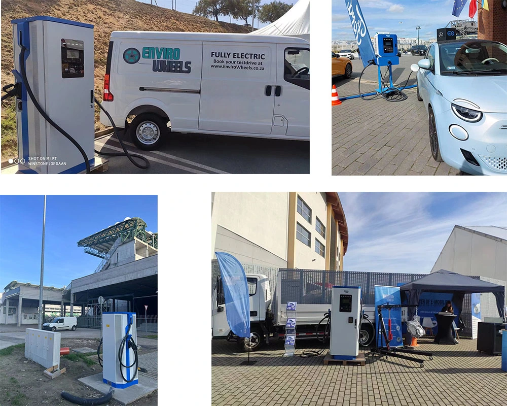 Wholesale Dual DC 150kw Electric Vehicle Charger Hardware Fleet Fast Charging Point Manufacturer