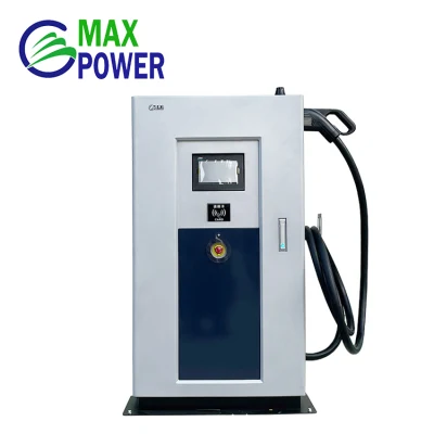  Max Power Wholesale EV Cargador DC 30kW GB/T Doble EV Estación de carga montada en el suelo