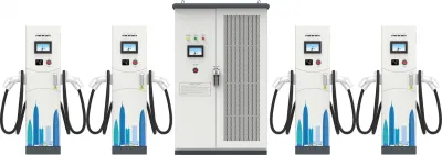 Fabricante de alimentación de coches Armario de 300kw tipo split DC cargador rápido de EV