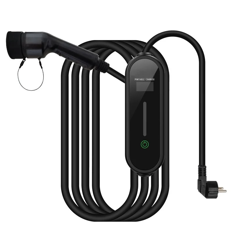 Type 2 Evse Charger 32AMP EV Charger Pile Wallbox 3.5kw EU Standard Home Electric Vehicle Charger Station 5m Power Cord Evse