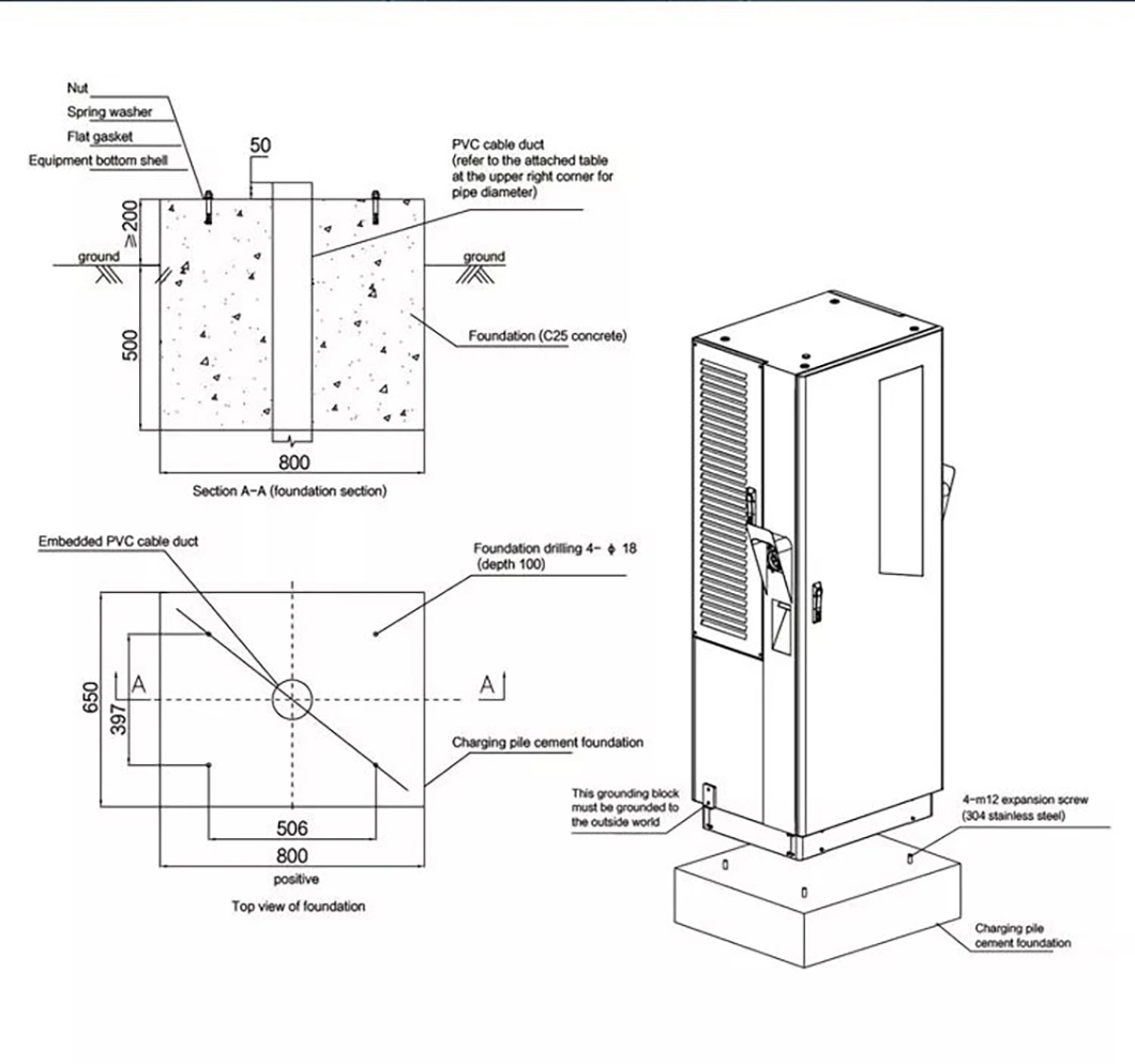 EV Charger Manufacturers CCS Chademo 60kw 80kw 100kw 120kw 160kw Electric Vehicle Car DC EV Fast Charging Station