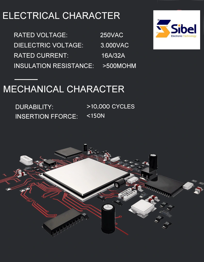 Hot Sale IEC62196-2 Type 2 to Type2 for Three Phases EV Charging Cable New Product ODM/OEM/Customized