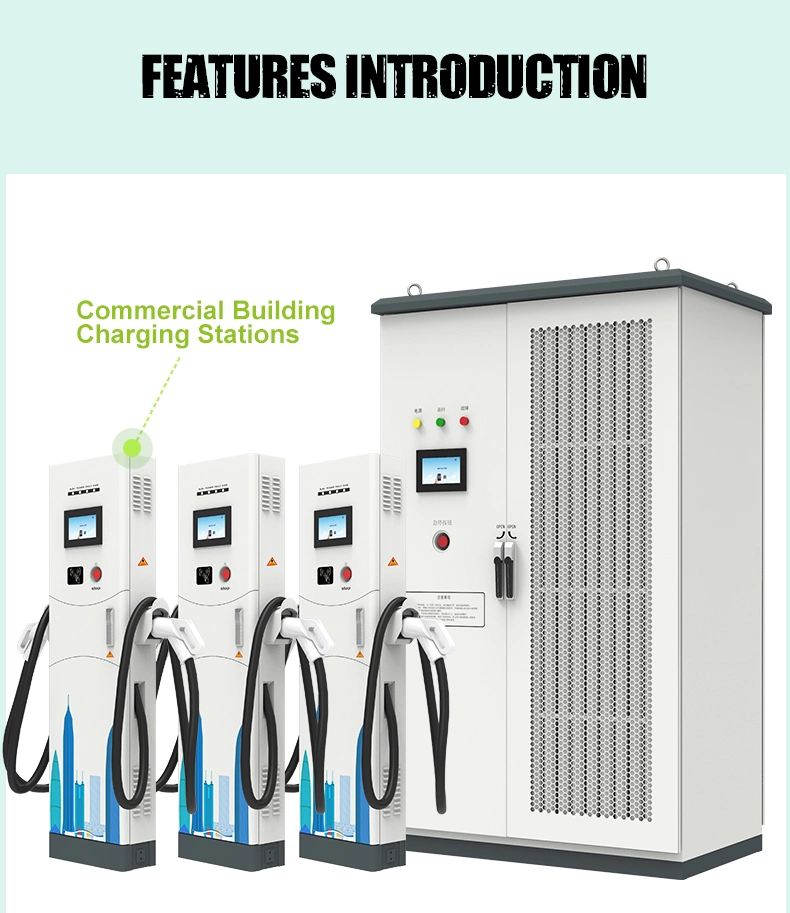 Manufacturer Car Power Supply 300kw Cabinet Split Type DC Fast EV Charger