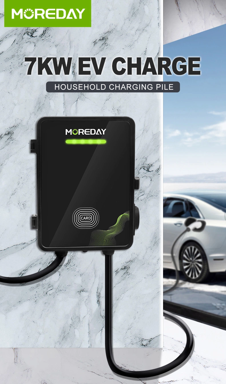 Wallbox 7kw 11kw 22kw Home EV Charger Evse Manufacturer OEM ODM Electric Car EV Charger AC Type2