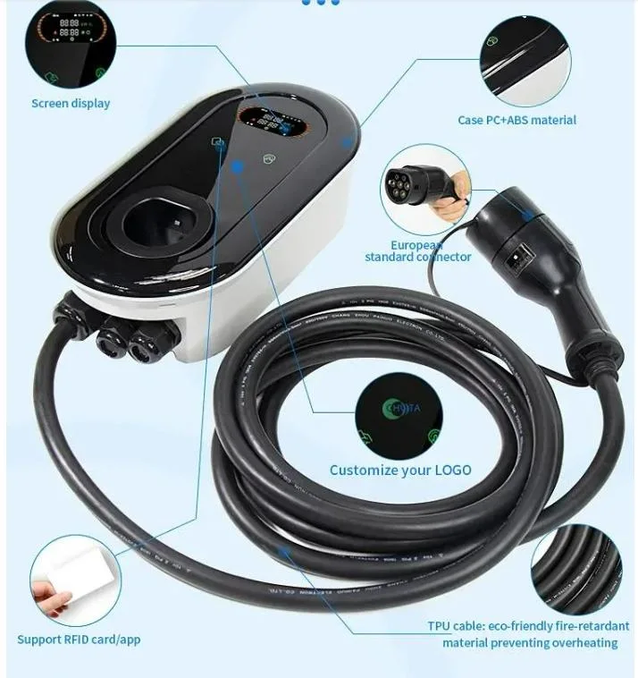 Manufacturer 11kw Wallbox Charging Stations for EV Car Charger