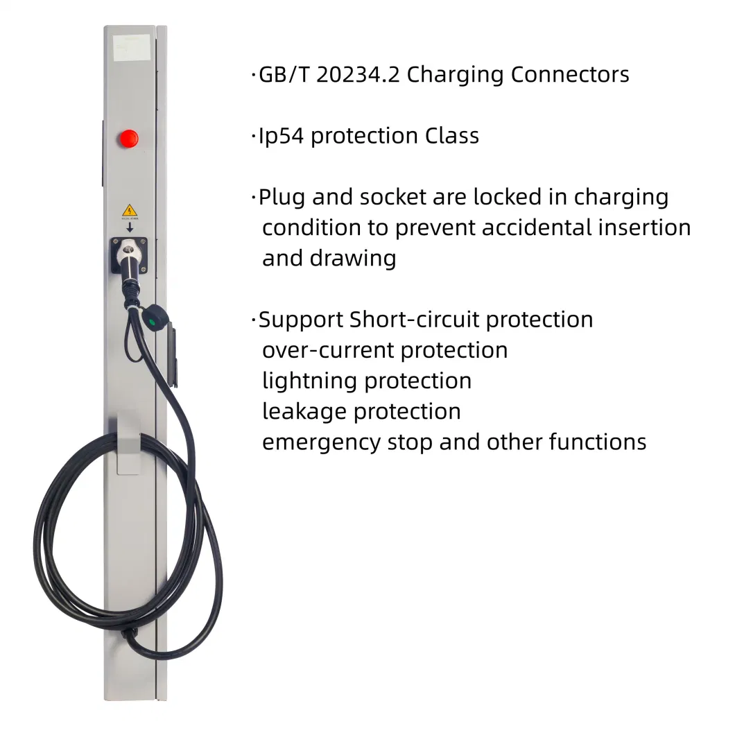 Top Manufacturer Dual Plug CCS2 Electric Car AC Charger Charging Station