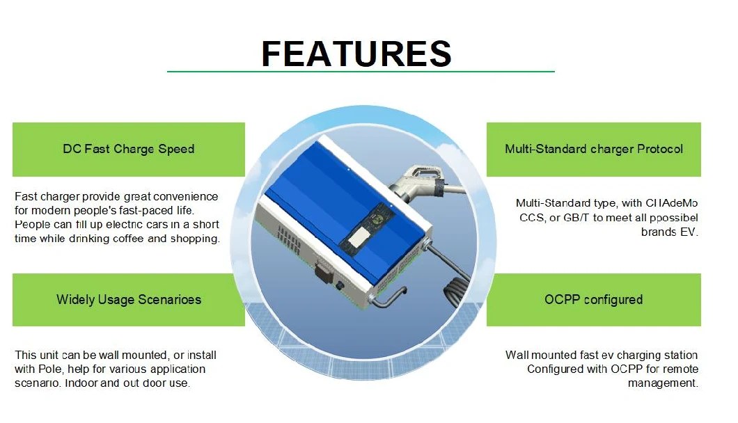 American Standard J1772 Type 1 Acchargers 32A Electric Vehicle Charger